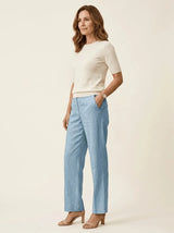 Elaine | Straight-Leg Trousers - Tillybelle