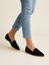 Helena | Soft Suede Loafer - Tillybelle
