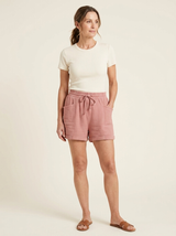 Maya Drawstring Shorts Pink