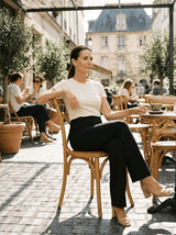 Hilary lifestyle terrace seated