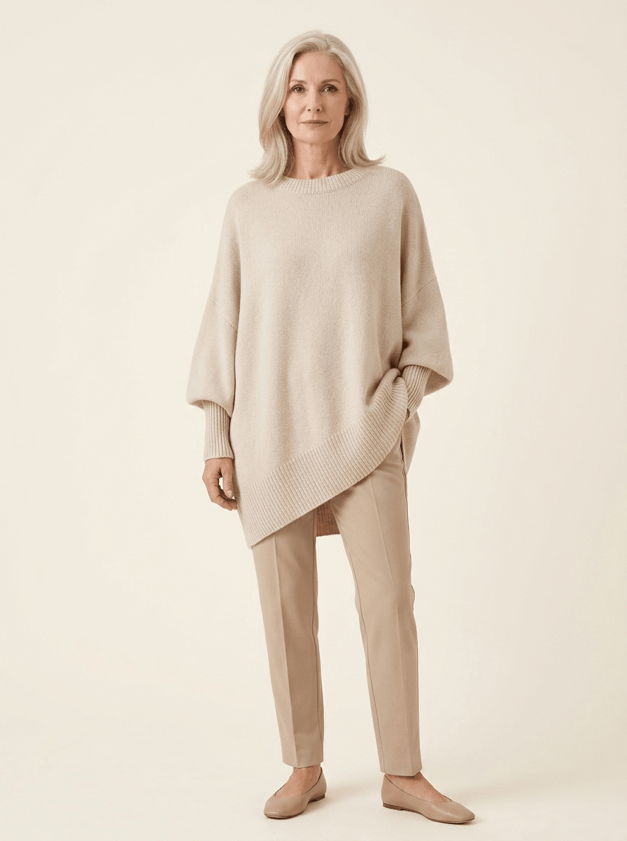 Jennifer sweater Beige front