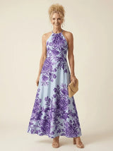 Isla | Light Floral Maxi Dress - Tillybelle