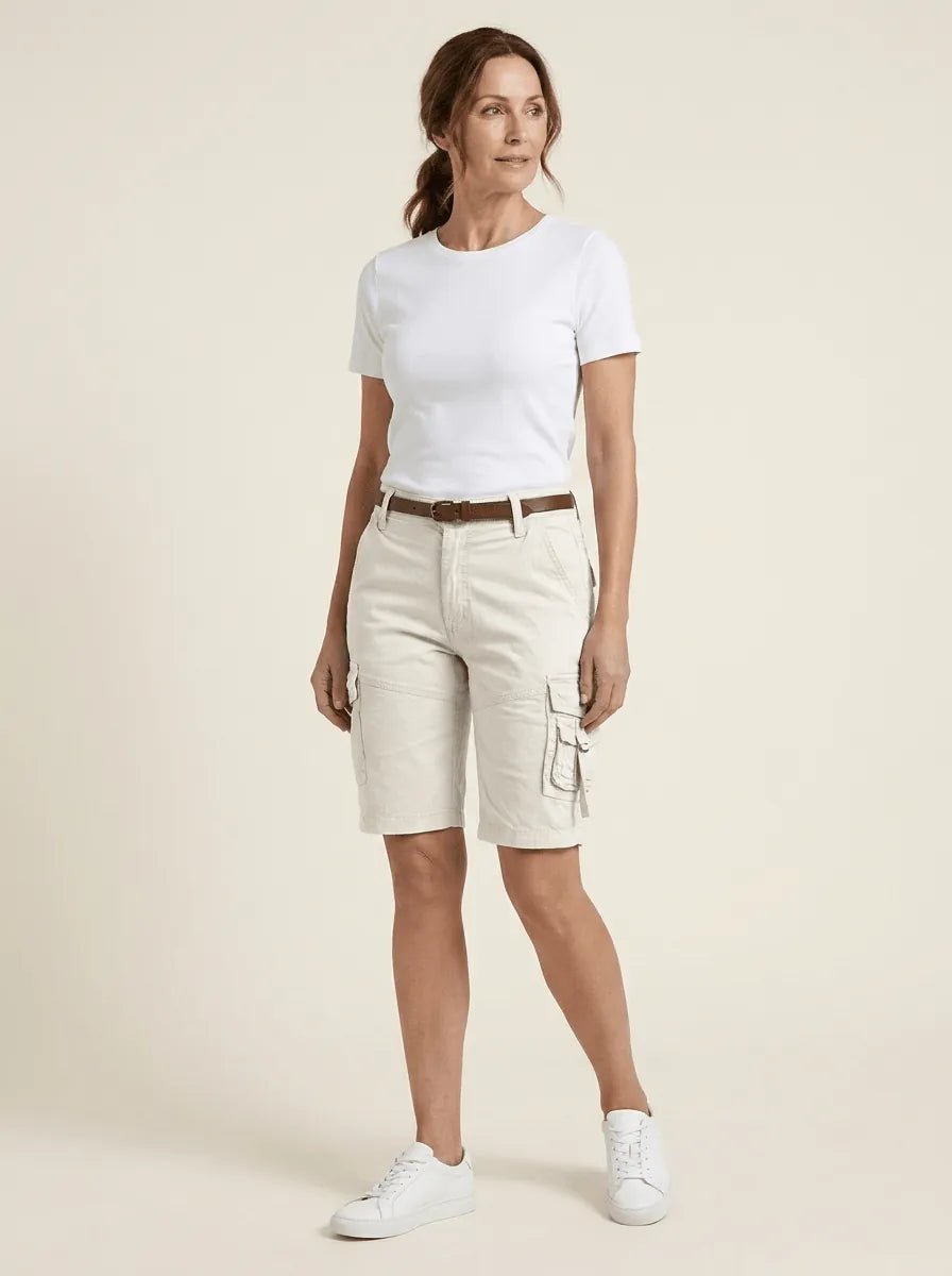 Jenna | Utility Cargo Shorts - Tillybelle