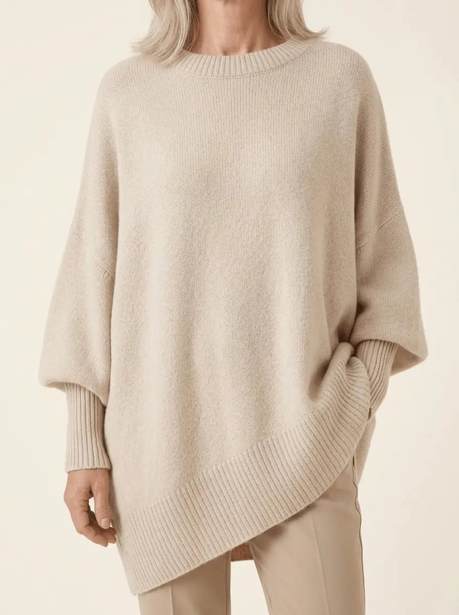 Jennifer | Oversized Wool-Blend Sweater - Tillybelle