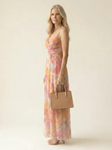 Lena | Soft Wrap Maxi Dress - Tillybelle