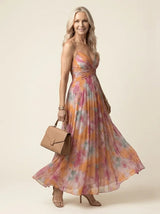 Lena | Soft Wrap Maxi Dress - Tillybelle