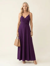Lena | Soft Wrap Maxi Dress - Tillybelle