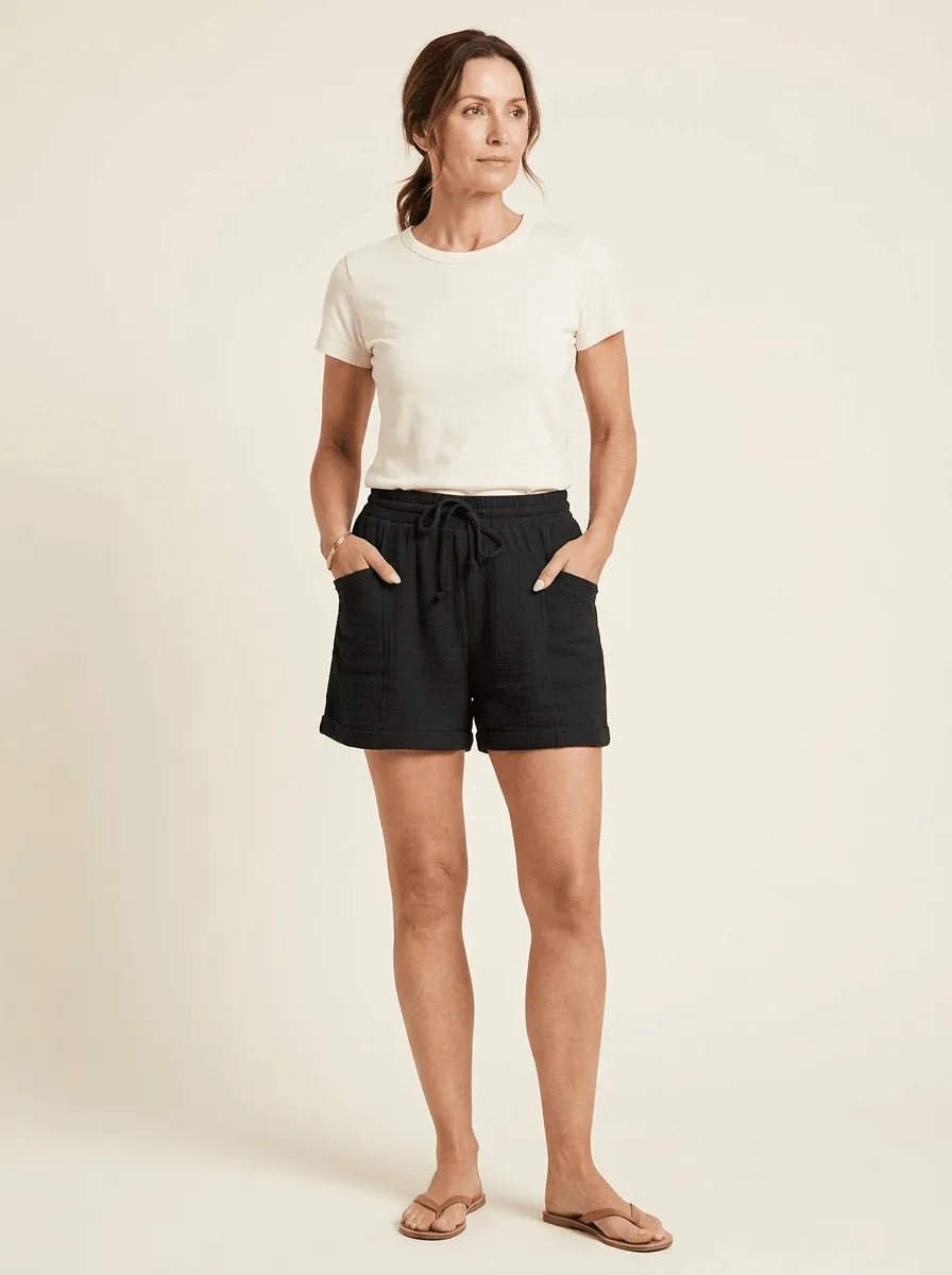 Maya | Drawstring Shorts - Tillybelle