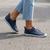 Mia | Orthopedic Comfort Sneakers - Navy - Tillybelle